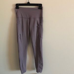Lilac pocket leggings
